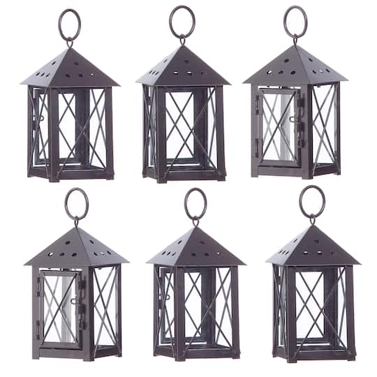 5" Mini Tea Light Lanterns, 6ct. by Ashland®